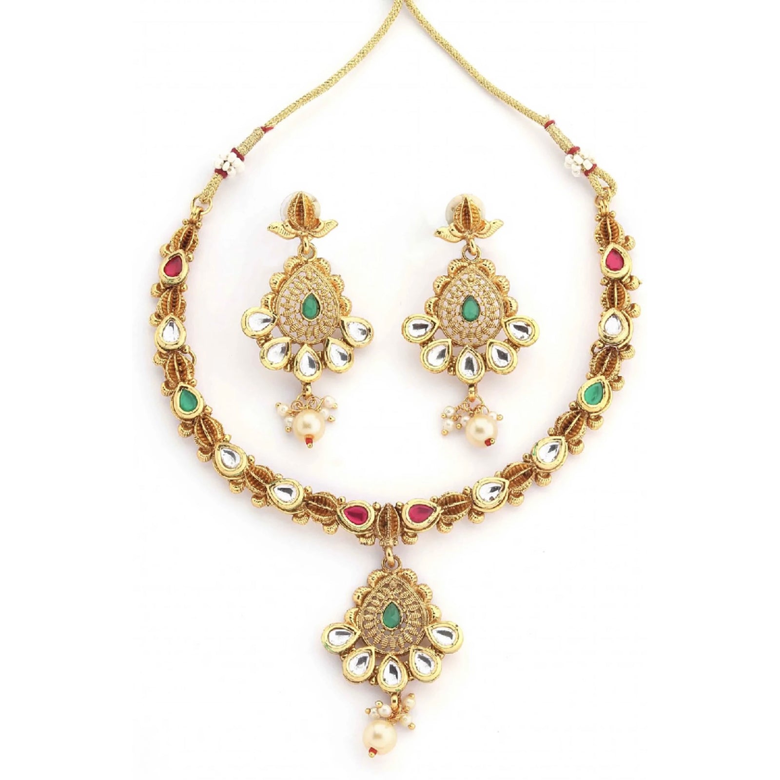 Alloy Jewel Set (Multicolor) ClothsVilla