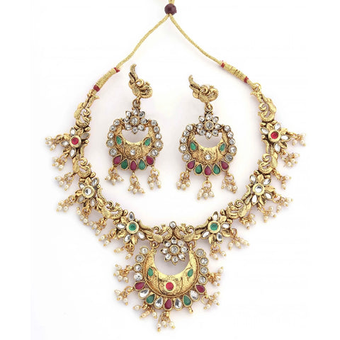 Alloy Jewel Set (Multicolor) ClothsVilla Main image