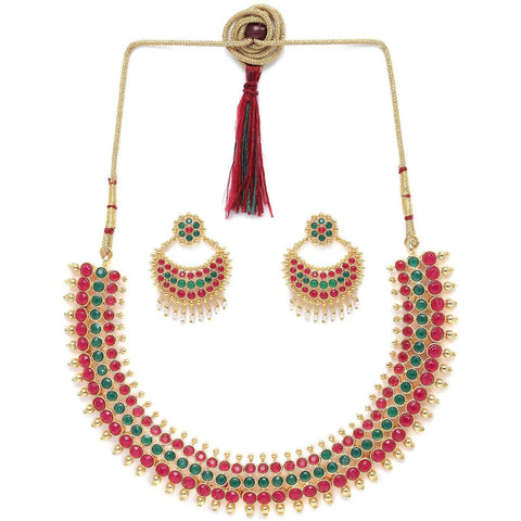 Alloy Jewel Set (Multicolor) ClothsVilla Main image