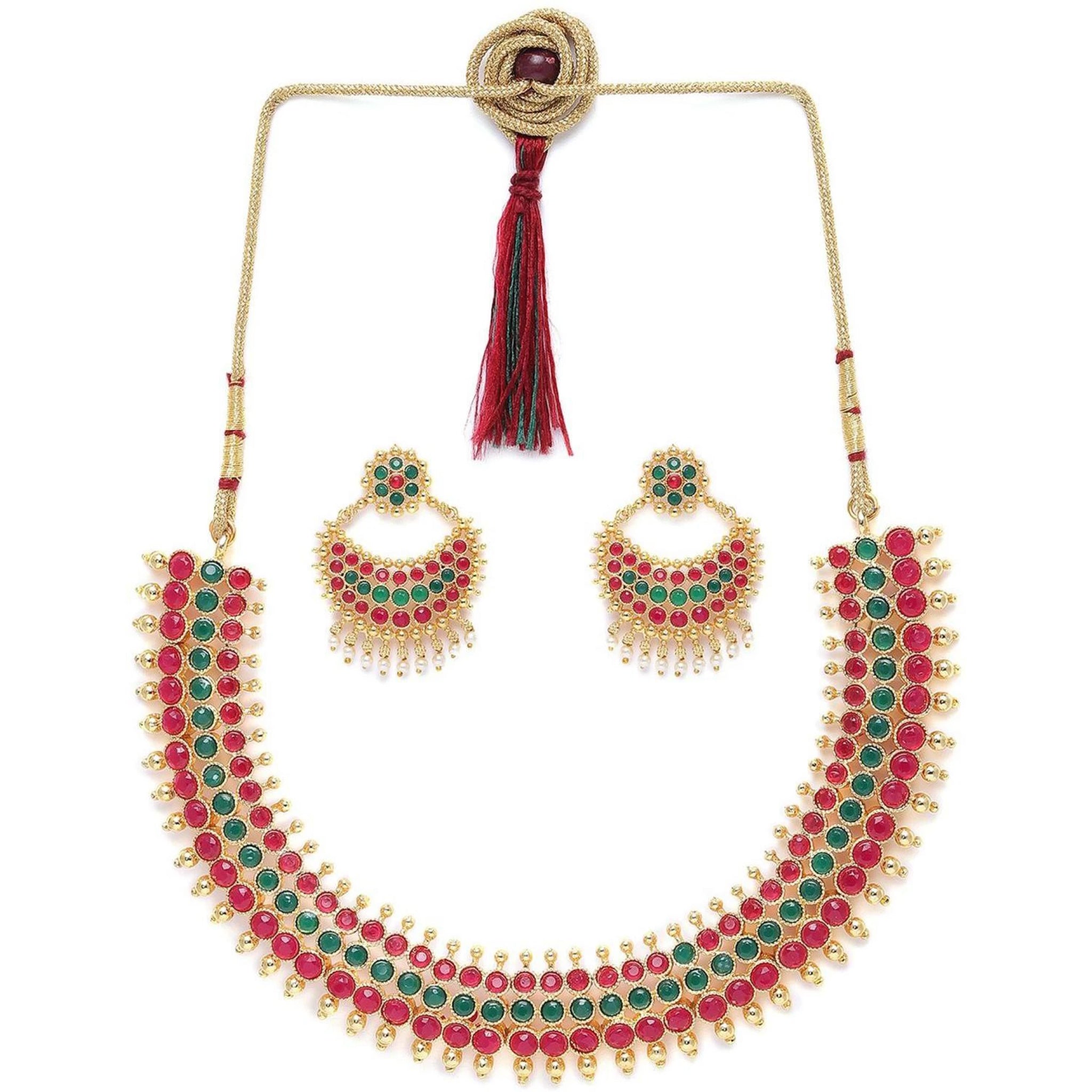 Alloy Jewel Set (Multicolor) ClothsVilla