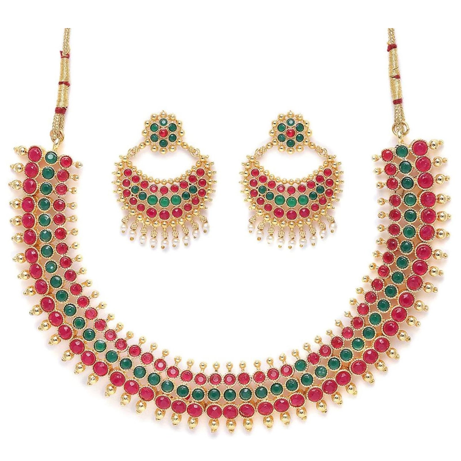 Alloy Jewel Set (Multicolor) ClothsVilla