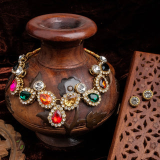 Alloy Jewel Set (Multicolor) ClothsVilla