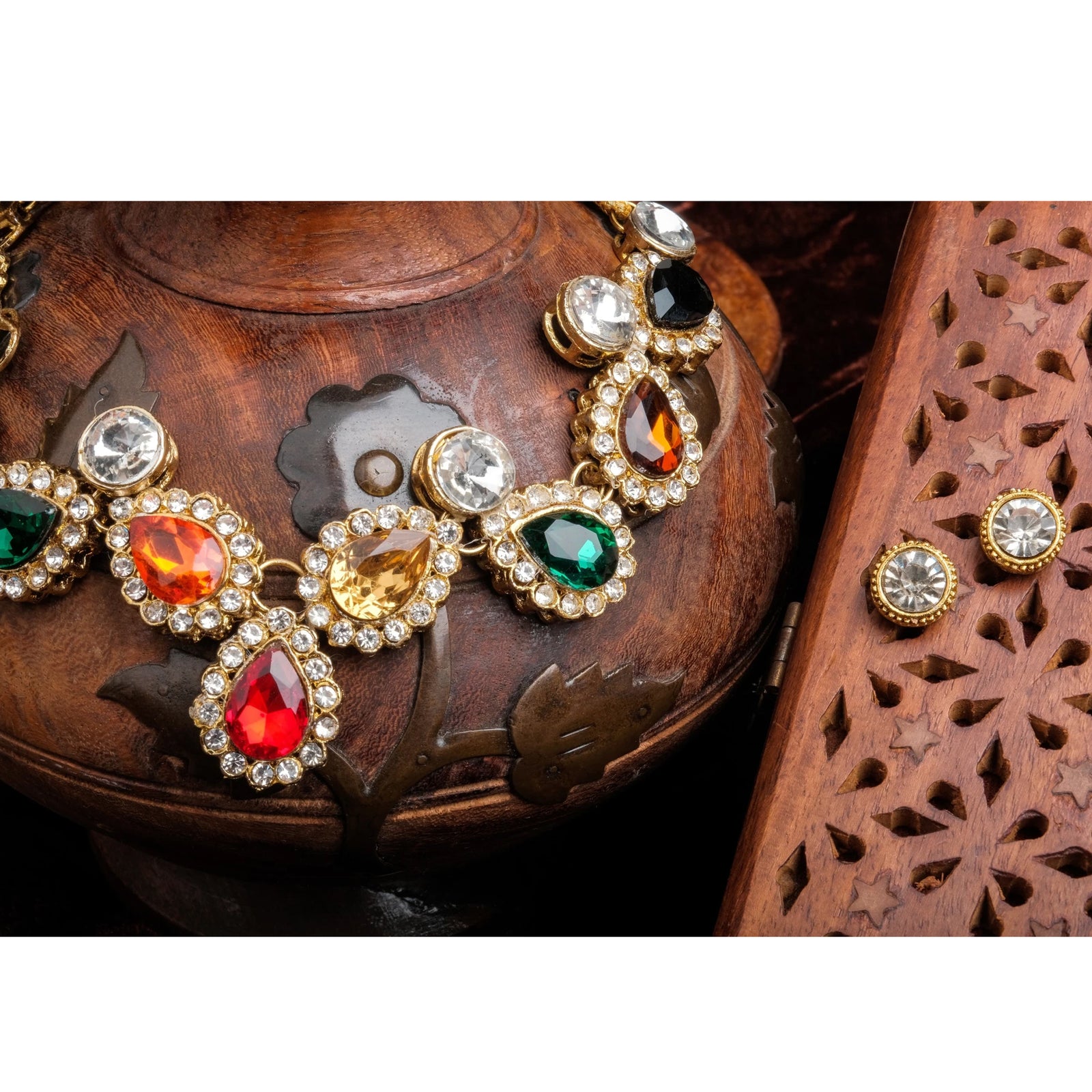 Alloy Jewel Set (Multicolor) ClothsVilla