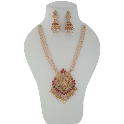 Alloy Gold-plated Jewel Set (Multicolor) ClothsVilla Main image