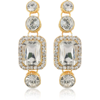 Alloy Gold-plated Jewel Set (White) ClothsVilla
