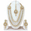 Alloy Gold-plated Jewel Set (White, Gold) ClothsVilla