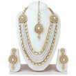 Load image into Gallery viewer, Alloy Gold-plated Jewel Set (White, Gold) ClothsVilla