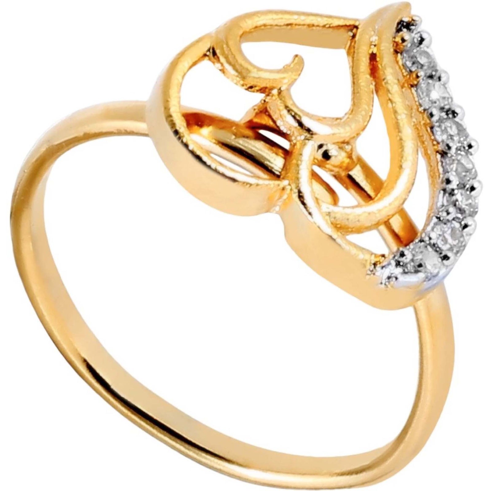 Alloy Jewel Set (Gold & White) ClothsVilla