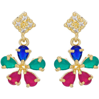 Alloy Jewel Set (Green, Blue) ClothsVilla