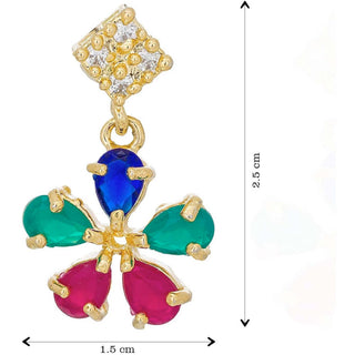 Alloy Jewel Set (Green, Blue) ClothsVilla