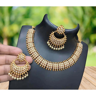 Alloy Jewel Set (White) ClothsVilla