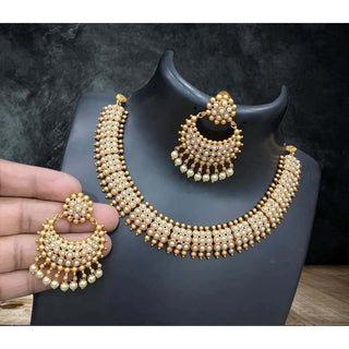 Alloy Jewel Set (White) ClothsVilla
