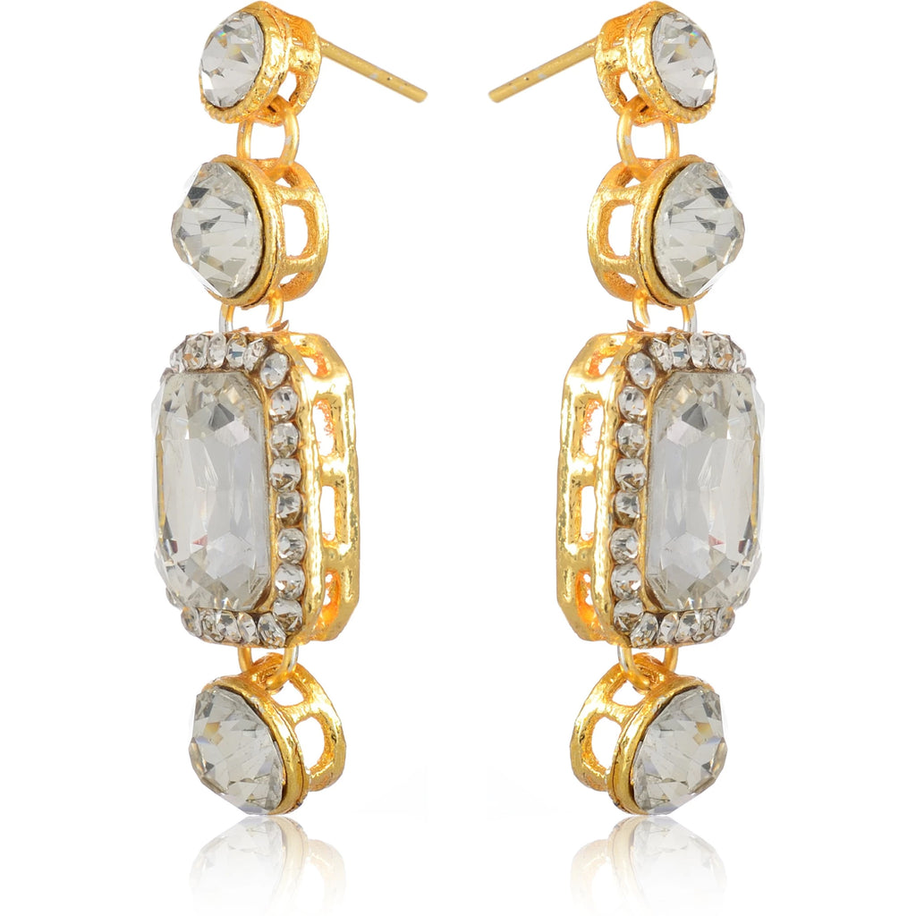 Alloy Jewel Set (White) ClothsVilla