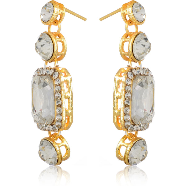 Alloy Jewel Set (White) ClothsVilla