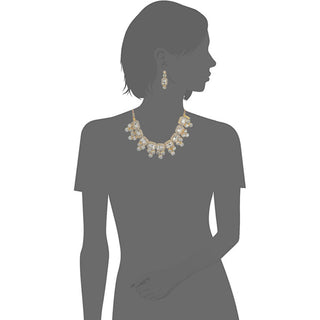 Alloy Jewel Set (White) ClothsVilla