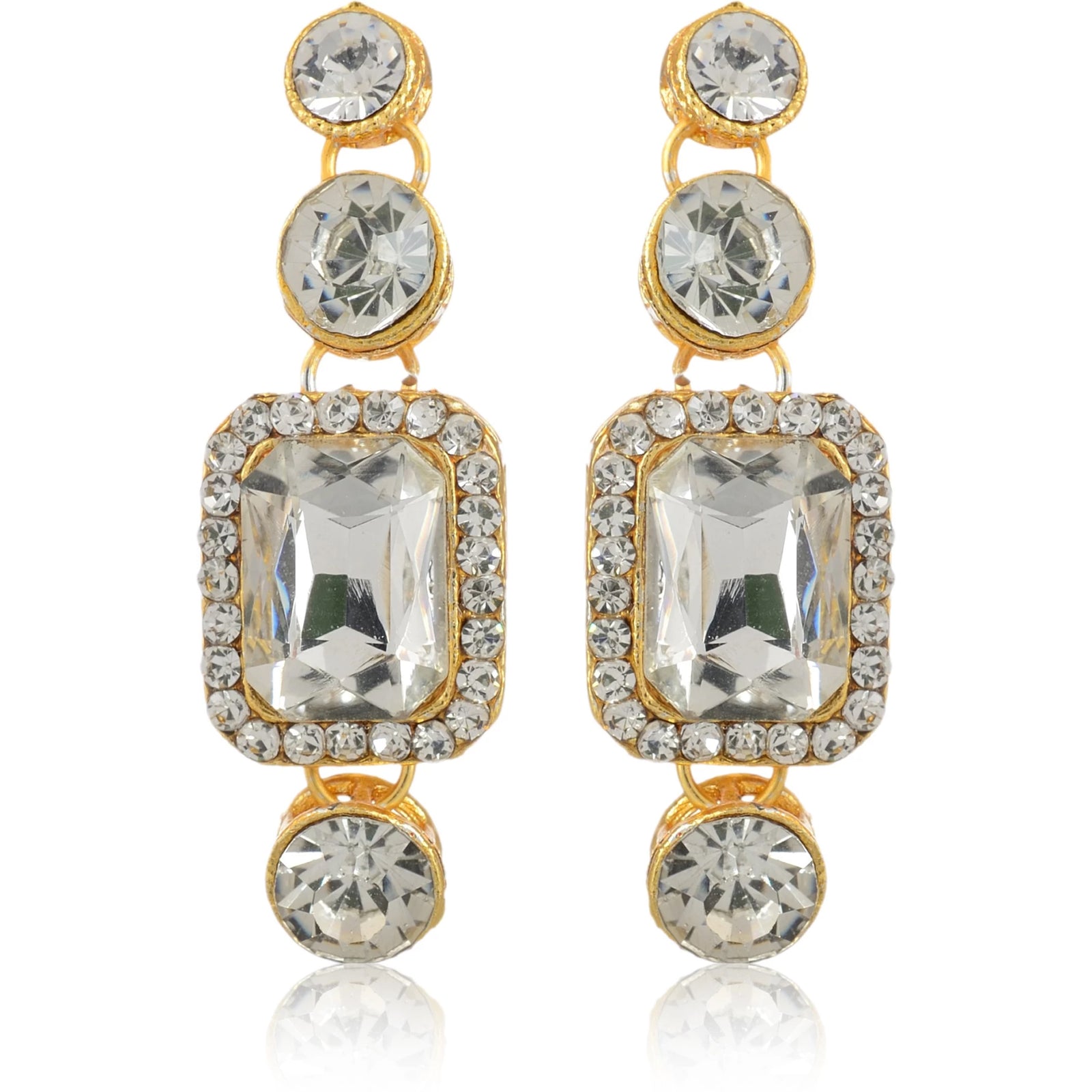 Alloy Jewel Set (White) ClothsVilla