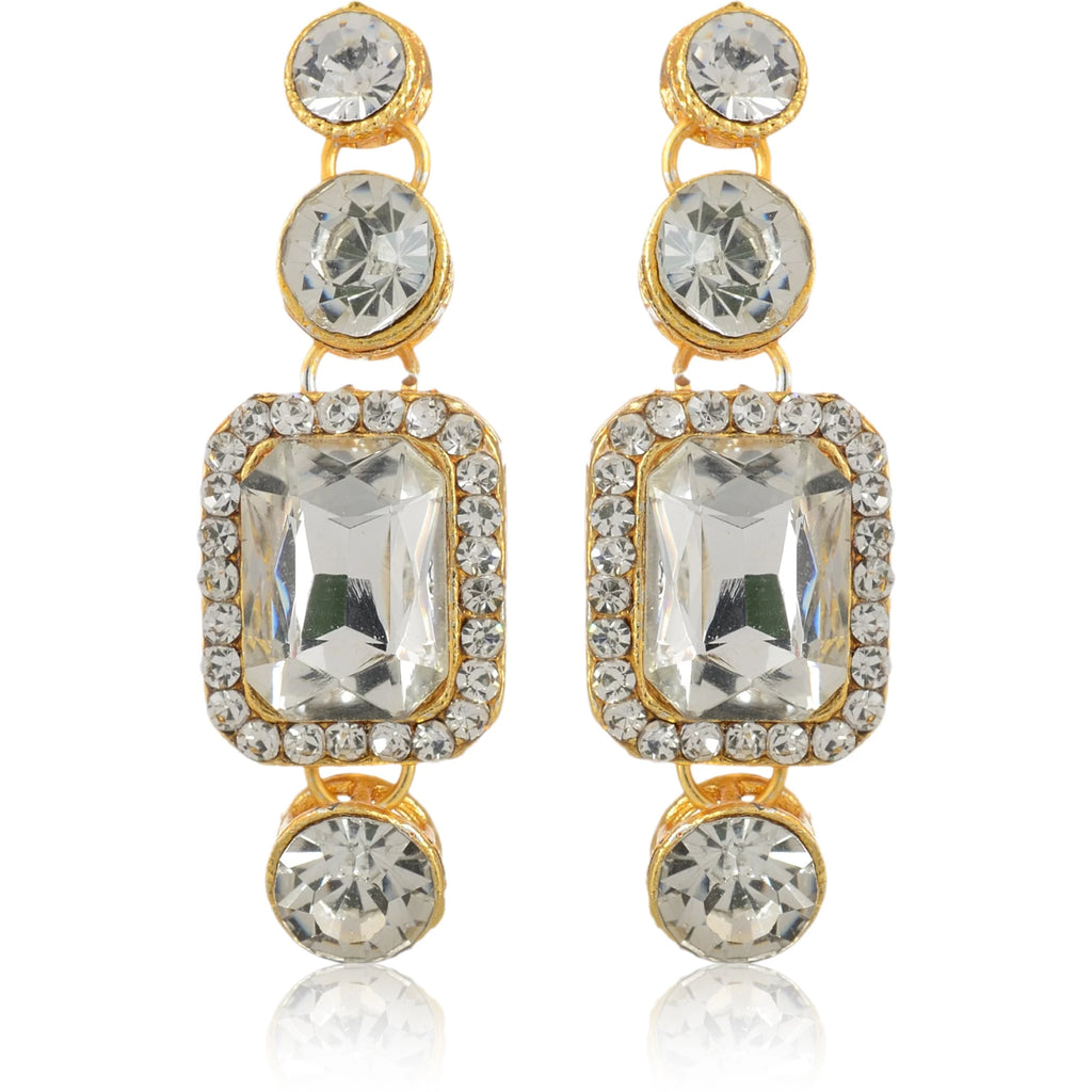 Alloy Jewel Set (White) ClothsVilla