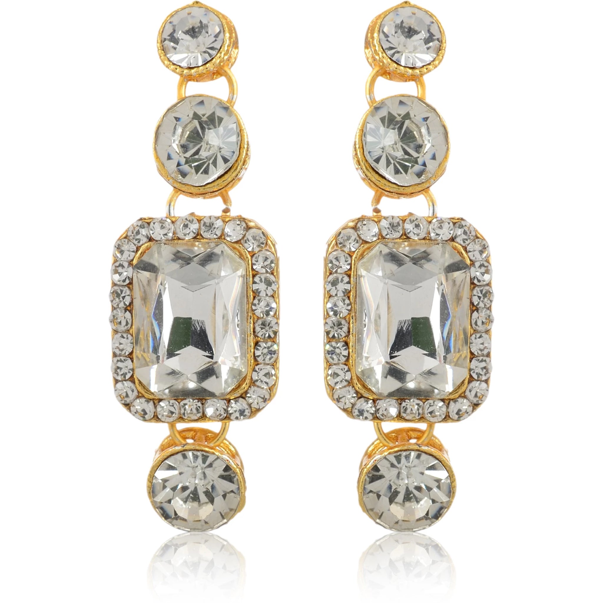 Alloy Jewel Set (White) ClothsVilla