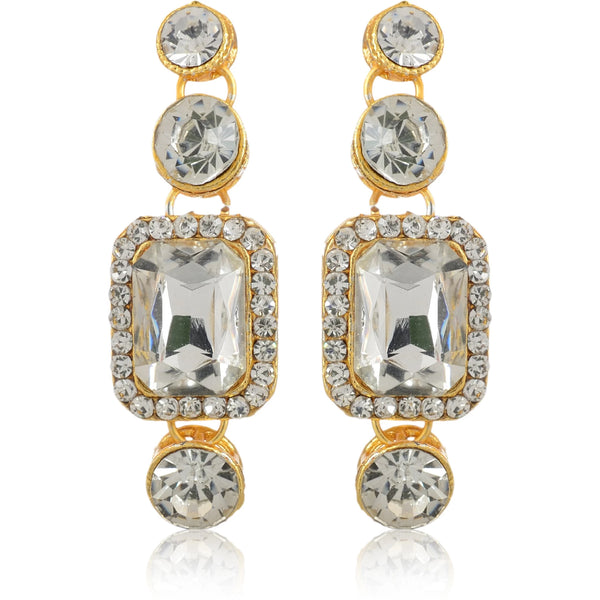Alloy Jewel Set (White) ClothsVilla