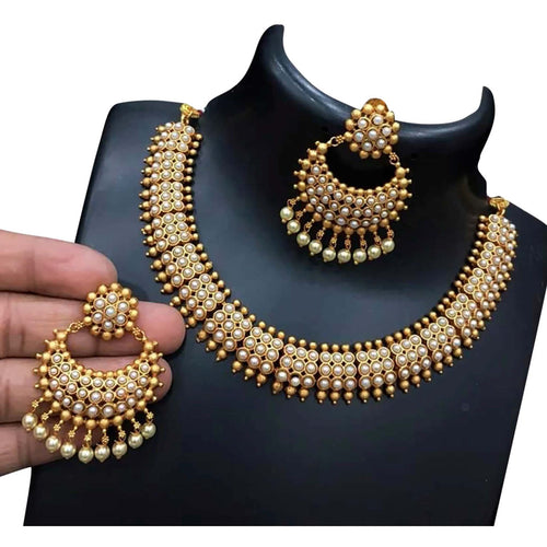 Alloy Jewel Set (White) ClothsVilla