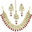 Alloy Jewel Set (White and Red) ClothsVilla