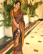 Charming Black Soft Kanjivaram Silk Saree With Surpassing Blouse Piece ClothsVilla