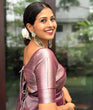 Load image into Gallery viewer, Unique Brown Soft Kanjivaram Silk Saree With Outstanding Blouse Piece ClothsVilla