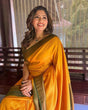Load image into Gallery viewer, Bewitching Yellow Soft Silk Saree with Lissome Blouse Piece ClothsVilla