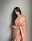 Unique Baby Pink  Soft Silk Saree With Staring Blouse Piece ClothsVilla