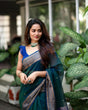 Load image into Gallery viewer, Outstanding Rama Soft Silk Saree With Snazzy Blouse Piece ClothsVilla