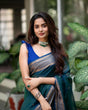 Load image into Gallery viewer, Outstanding Rama Soft Silk Saree With Snazzy Blouse Piece ClothsVilla