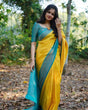 Load image into Gallery viewer, Inspiring Yellow Soft Silk Saree With Fairytale Blouse Piece ClothsVilla
