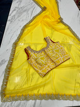 Load image into Gallery viewer, Amazing Yellow Lehenga Choli in Art Silk For Haldi Look Clothsvilla