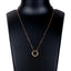 American Big Diamond Gold-plated Brass Pendant Gold-plated Diamond Brass Pendant ClothsVilla