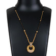 Load image into Gallery viewer, American Dimond Latest Design Mangalsutra Brass Brass Mangalsutra ClothsVilla
