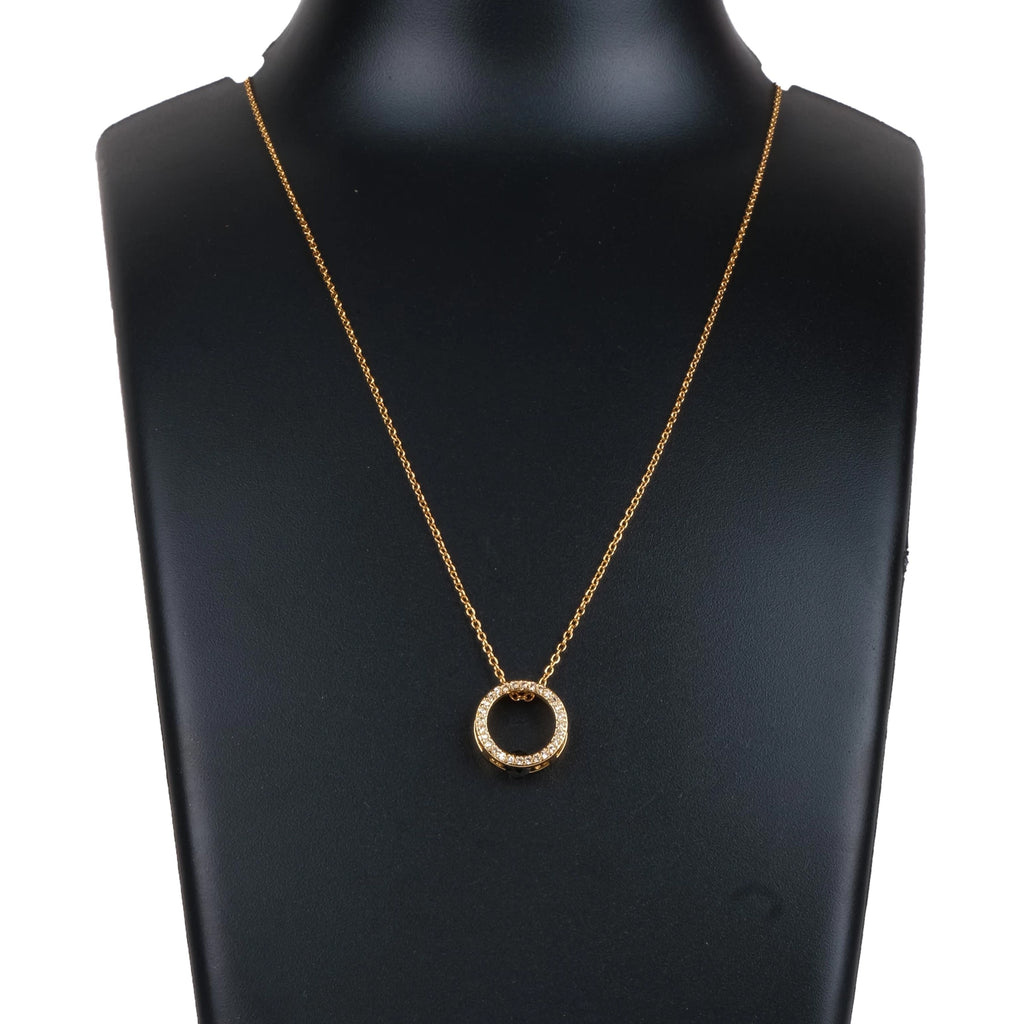 American Dimond Pendent With Chain Collection Gold-plated Diamond Brass Pendant ClothsVilla