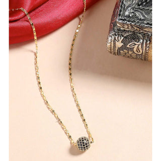 American Diamond Gold-plated Brass Pendant ClothsVilla