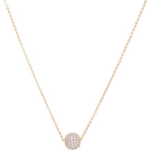 Load image into Gallery viewer, American Diamond Gold plated Brass Pendant ClothsVilla