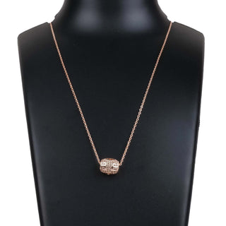 American Dimond Pendent With Chain-69 Gold- Gold-plated Diamond Brass Pendant ClothsVilla