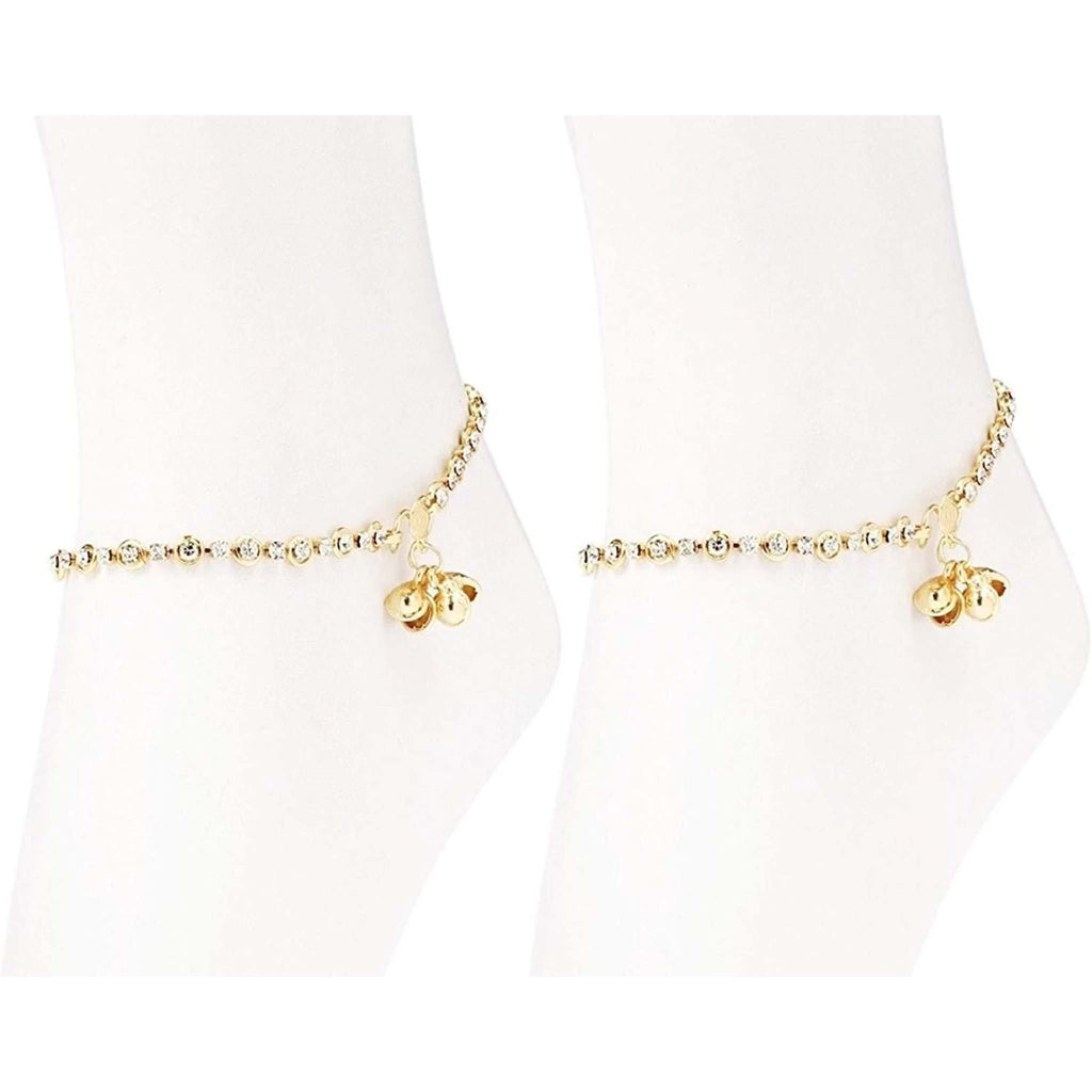 Anklets new Payal Brass Anklet (Pack of 2) ClothsVilla