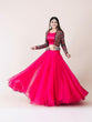 Load image into Gallery viewer, Attractive Pink Color Organza Lehenga Choli With Multicolor Georgette Koti Clothsvilla