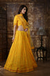 Load image into Gallery viewer, Awesome Yellow Silk Thread and Sequence Embroidered Lehenga Choli ClothsVilla