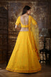 Load image into Gallery viewer, Awesome Yellow Silk Thread and Sequence Embroidered Lehenga Choli ClothsVilla