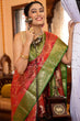 Load image into Gallery viewer, Desirable Red Organza Silk Saree With Exquisite Blouse Piece Bvipul