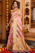 Load image into Gallery viewer, Supernal Pink Organza Silk Saree With Smashing Blouse Piece Bvipul