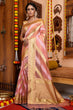 Load image into Gallery viewer, Supernal Pink Organza Silk Saree With Smashing Blouse Piece Bvipul