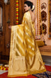 Load image into Gallery viewer, Tremendous Yellow Organza Silk Saree With Redolent Blouse Piece Bvipul
