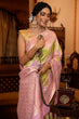 Load image into Gallery viewer, Incomparable Green Linen Cotton Silk Saree With Elaborate Blouse Piece Bvipul