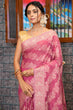 Load image into Gallery viewer, Dazzling Dark Pink Linen Silk Saree With Phenomenal Blouse Piece Bvipul