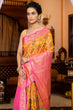 Load image into Gallery viewer, Groovy Yellow Organza Silk Saree With Prodigal Blouse Piece Bvipul